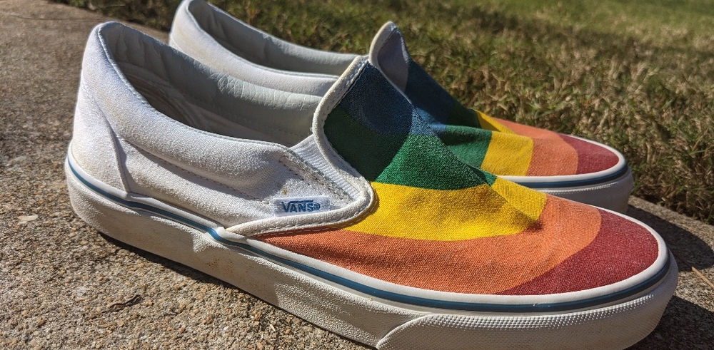Rainbow Vans
